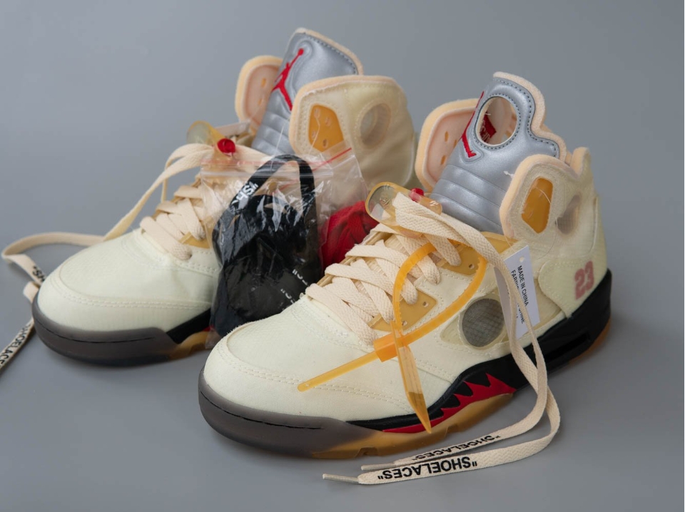 Jordan 5 Retro OFF-WHITE Sail