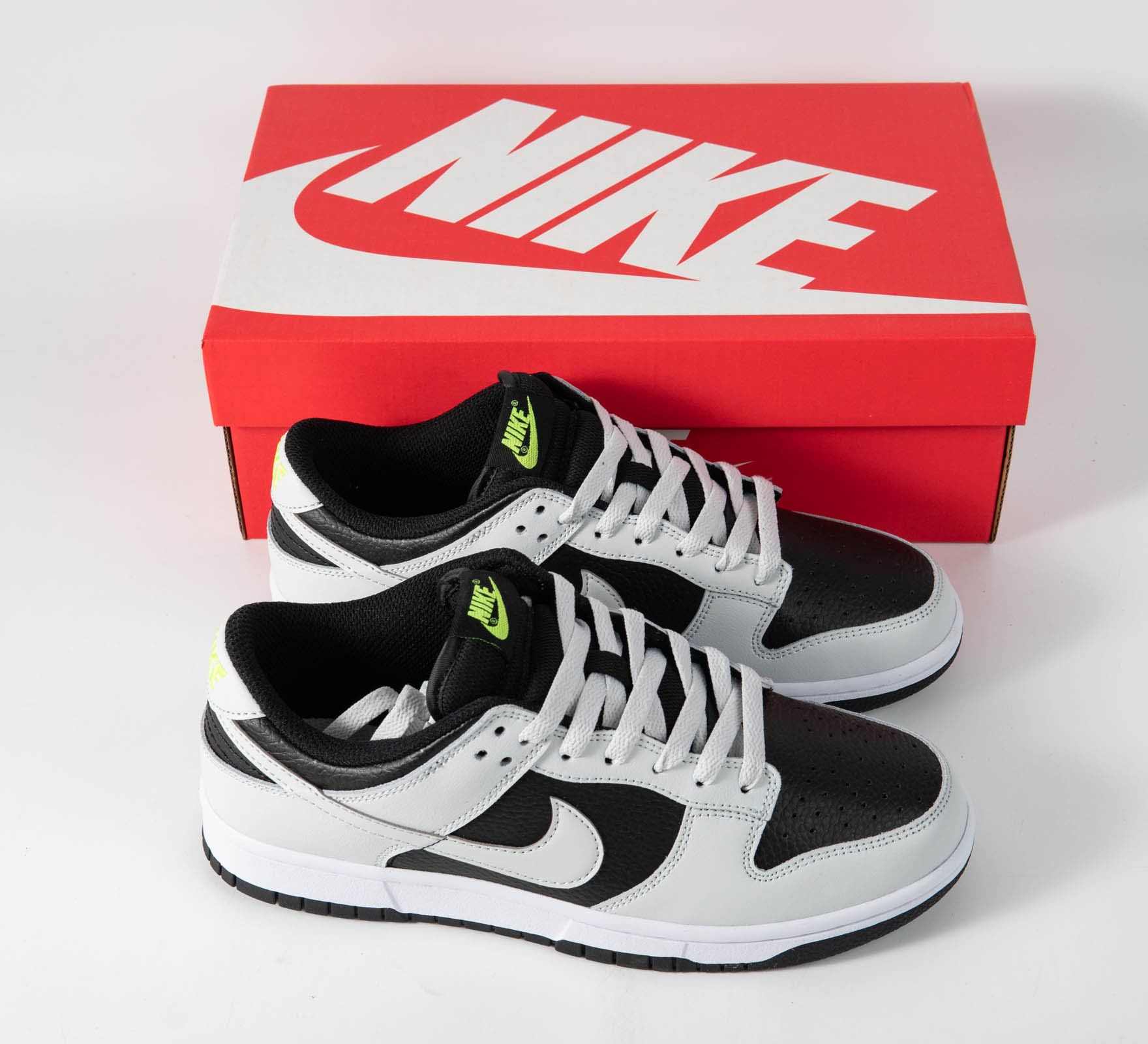 Nike Dunk Low Grey Panda Volt